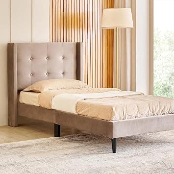 Home Centre | Helios Bravo Betty Single Bed | Engineered Woo at ₹11999 – Amazon