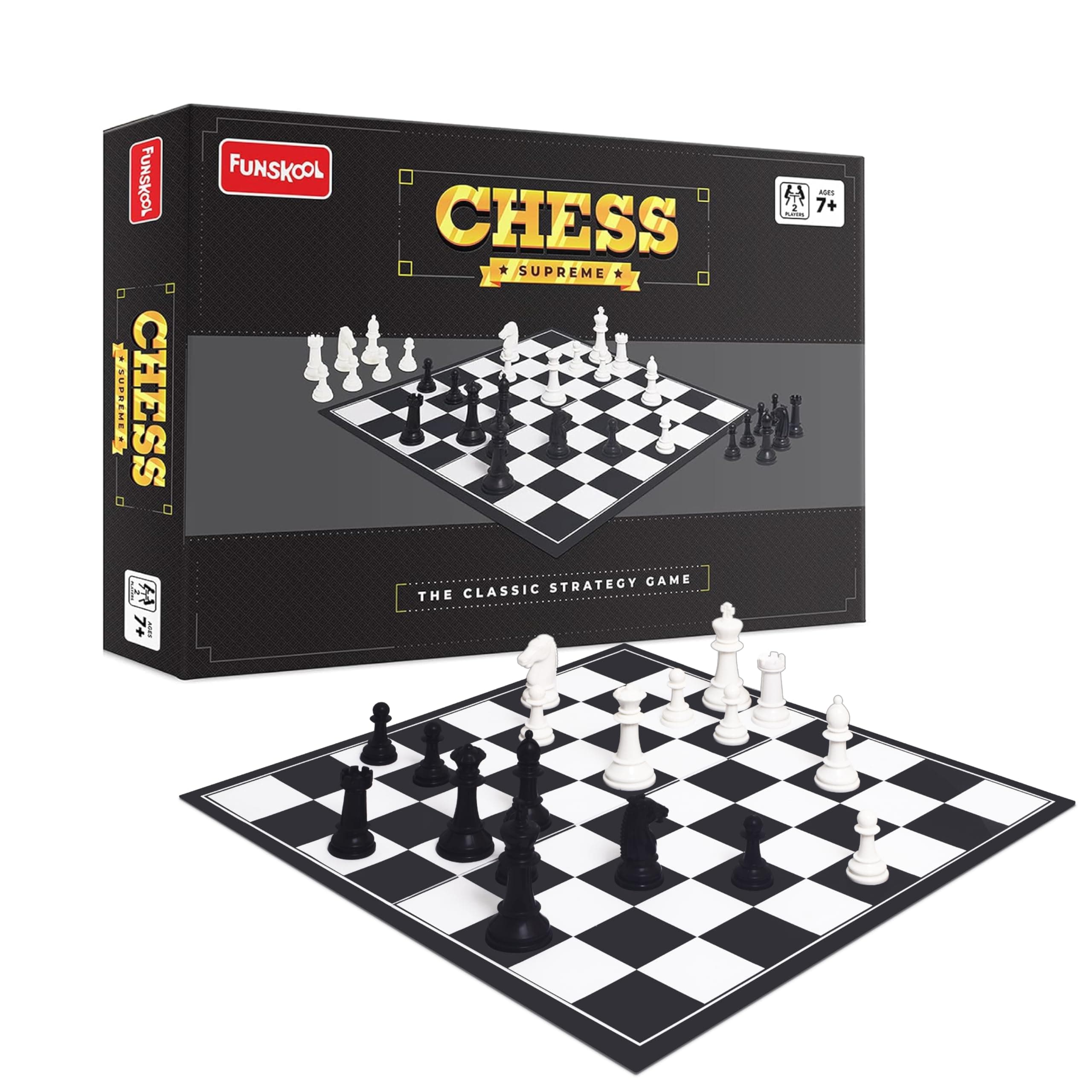 Funskool Chess Supreme – Strategy Board Game for Kids & Adults