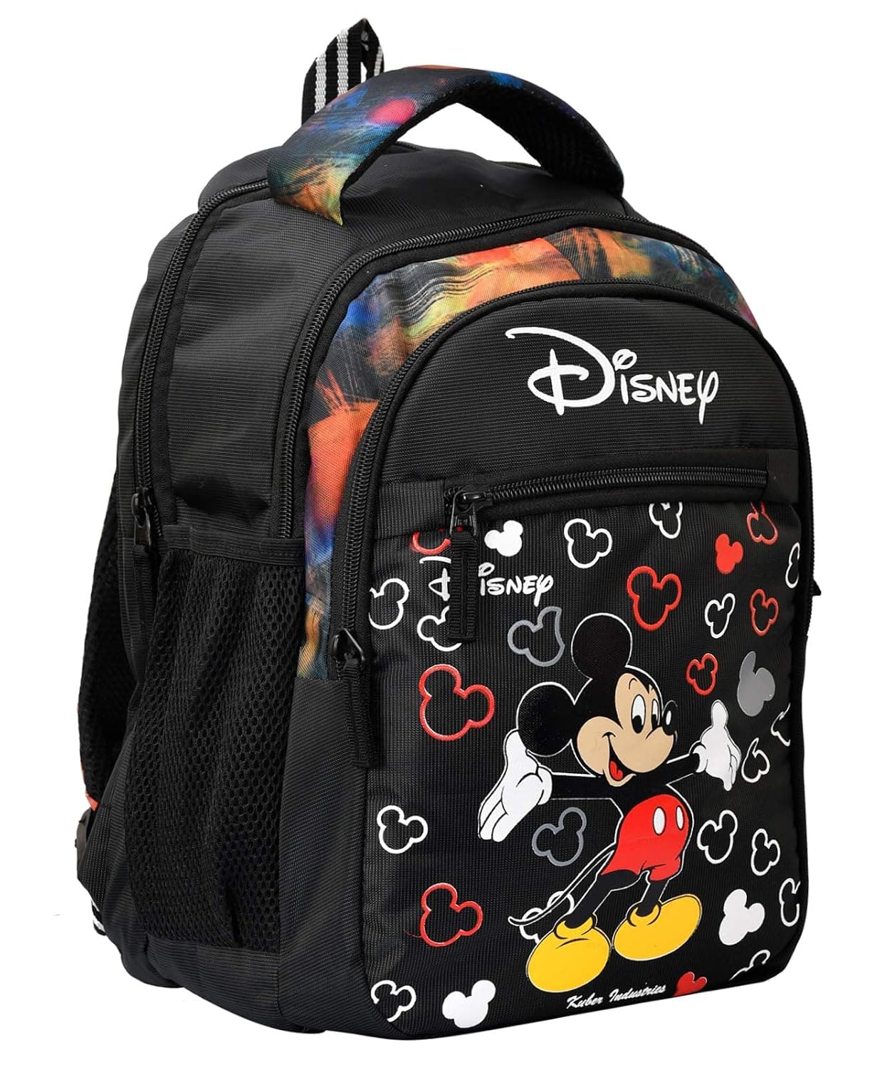 Kuber Industries Disney Mickey Mouse Print School Backpack