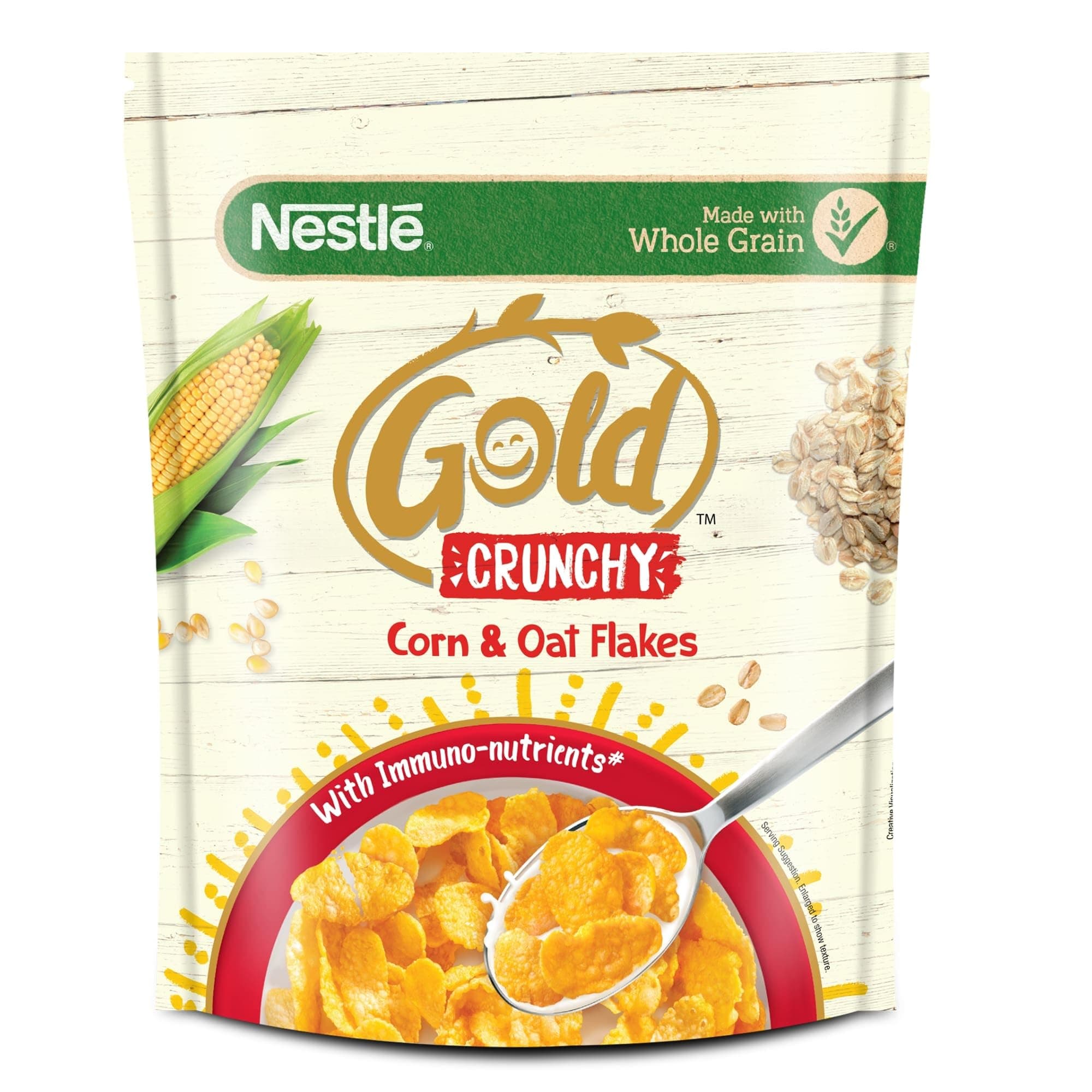Nestlé Gold Crunchy Corn & Oat Flakes (850g)