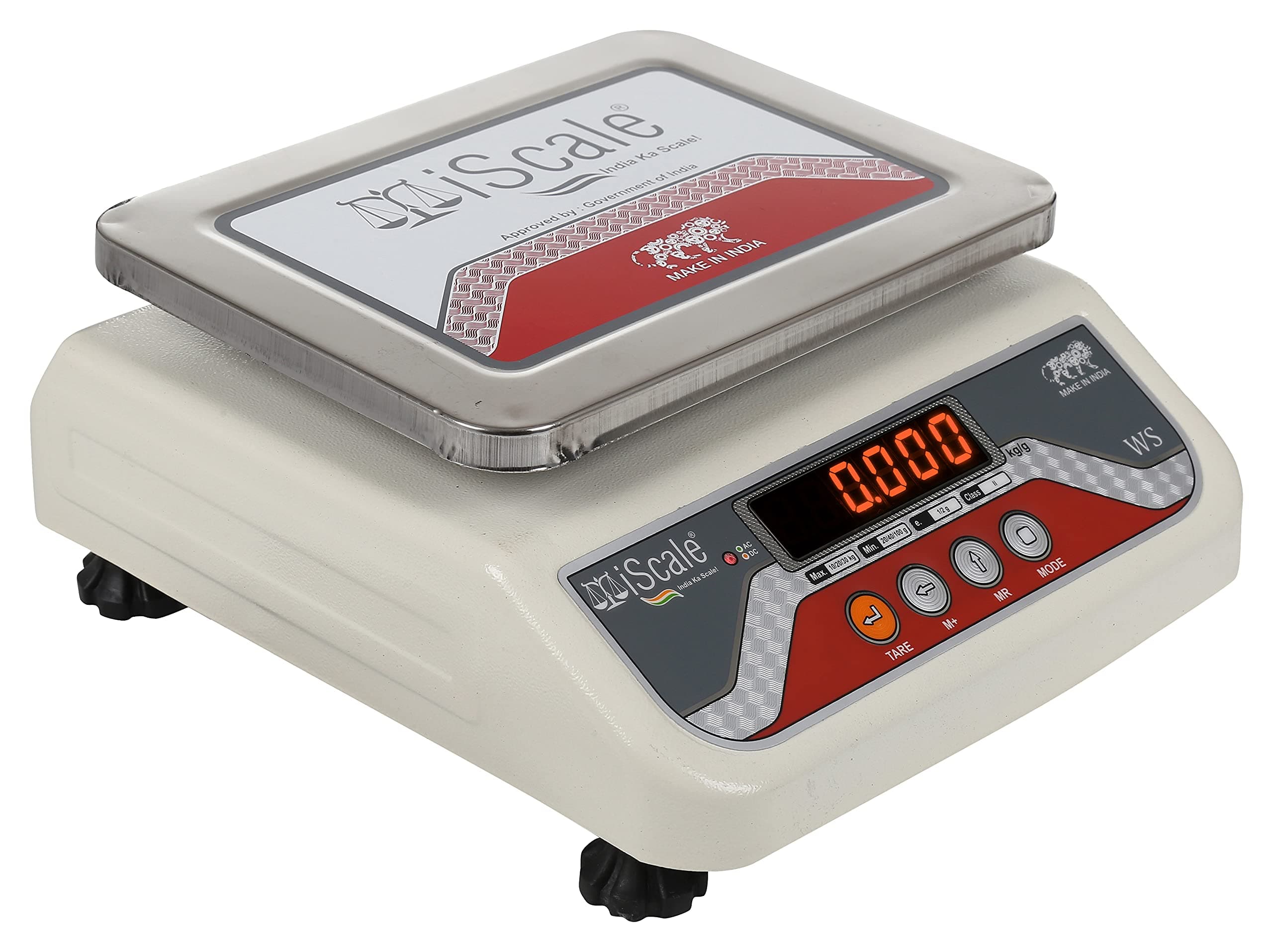 iScale i-03 10kg Digital Tabletop Weighing Scale