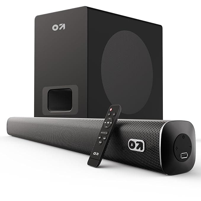 GOBOULT X120 2.1 Channel Bluetooth Soundbar at ₹3,485 (71% Off) – Amazon