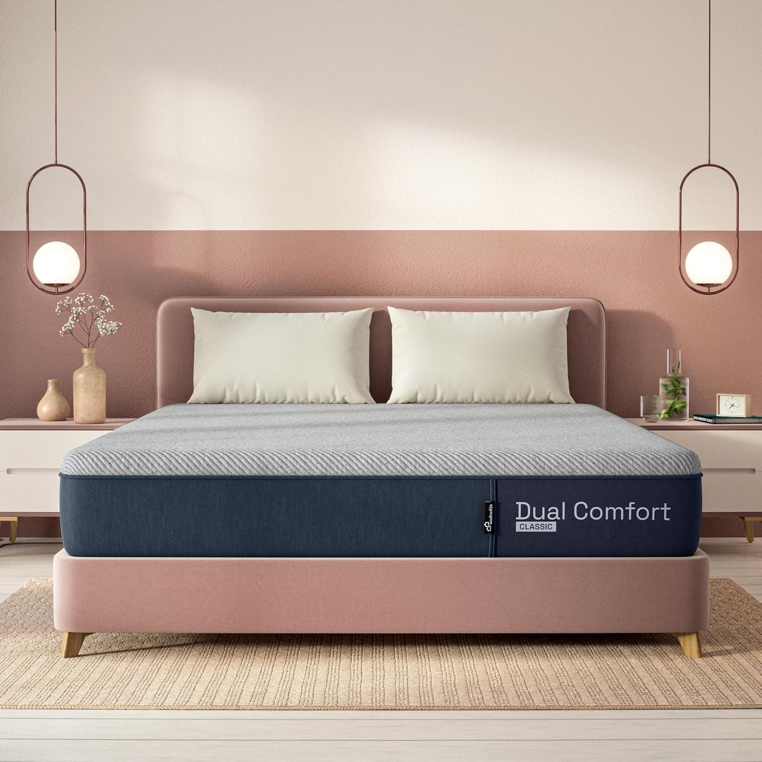 Wakefit Dual Comfort with Hard & Soft Foam Mattress | 7 Years Warranty | Mattress King Bed, Foam Mattress, 5-Inch Bed Mattress, King Size (7 – Amazon