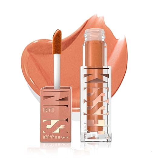 Maybelline New York Sunkisser Highlighter + Blush, 01 Downtown Rush | 4.7 g at ₹297 – Amazon