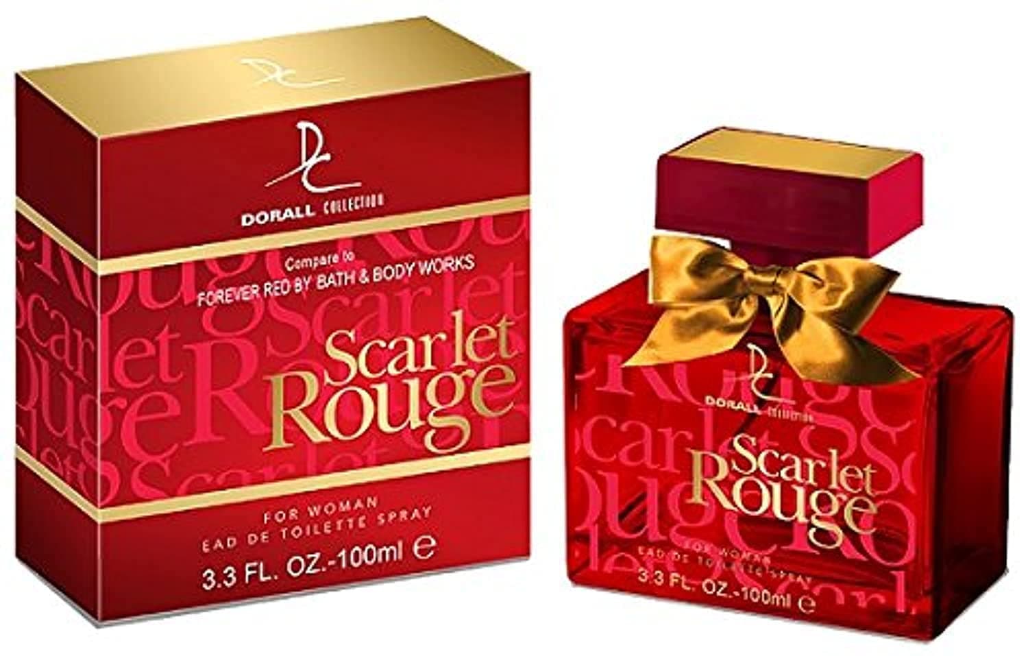 Dorall Collection Scarlet Rouge Eau De Toilette for Women, 100 ml at ₹119 – Amazon