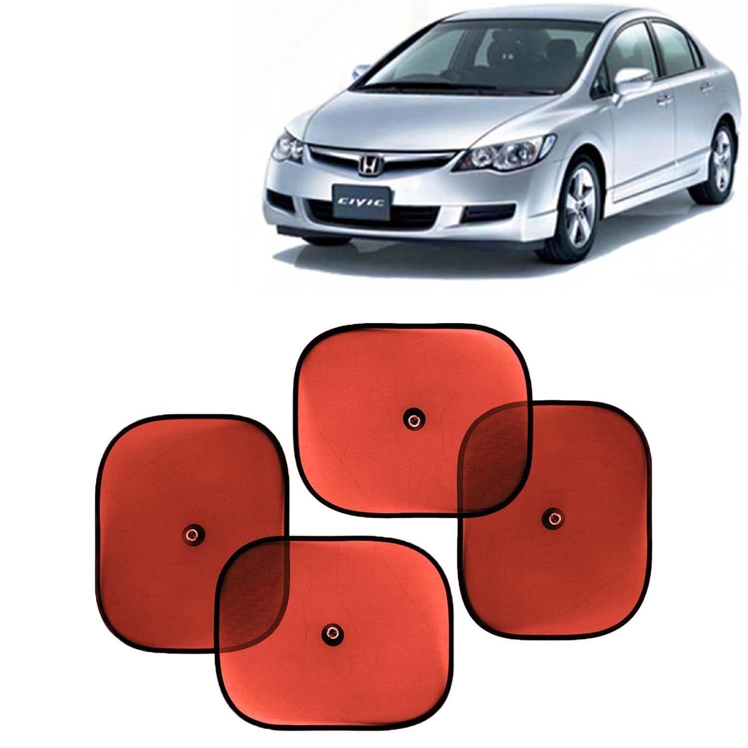 KINGSWAY Car Window Curtain Sticky Sun Shades Compatible with Honda Civic, (Year 2006-2015), Universal Fit Sunshades for Side Window, Rear W at ₹57 – Amazon