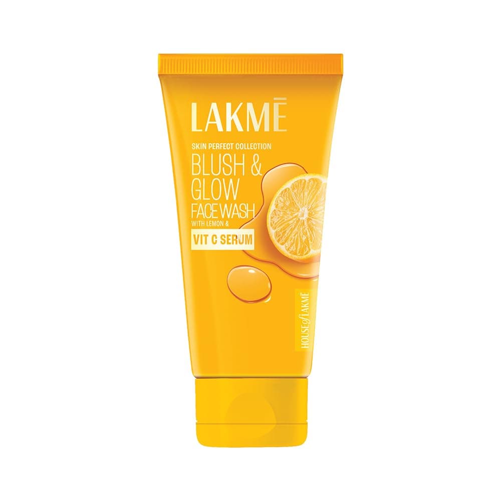 Lakme Blush & Glow Lemon Freshness Gel Face Wash with Lemon Extracts|| 100 g at ₹129 – Amazon
