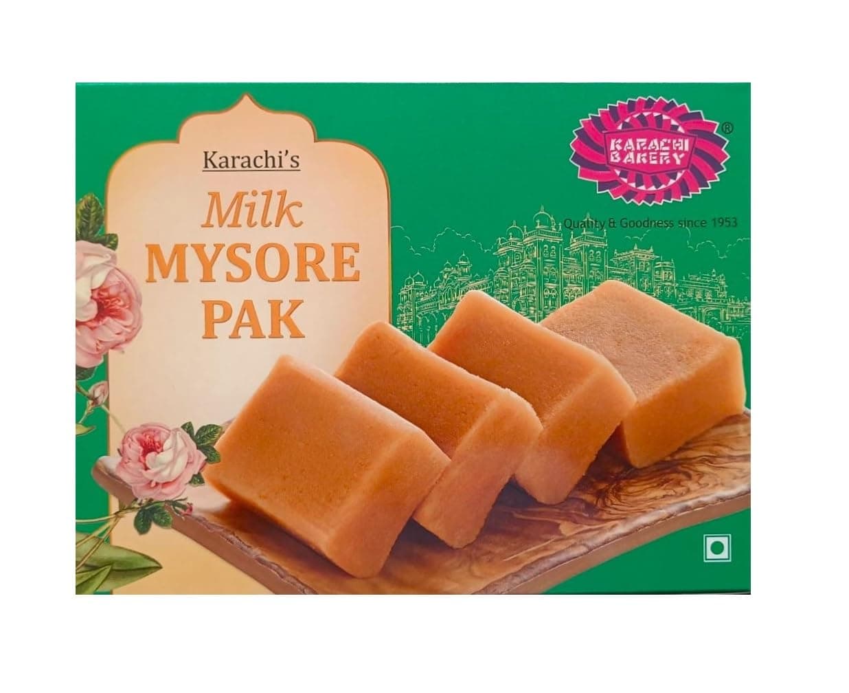 Karachi Bakery Mysore Pak, 400g | Indian Mithai | Classic Flavour | Melts in Mouth at ₹175 – Amazon