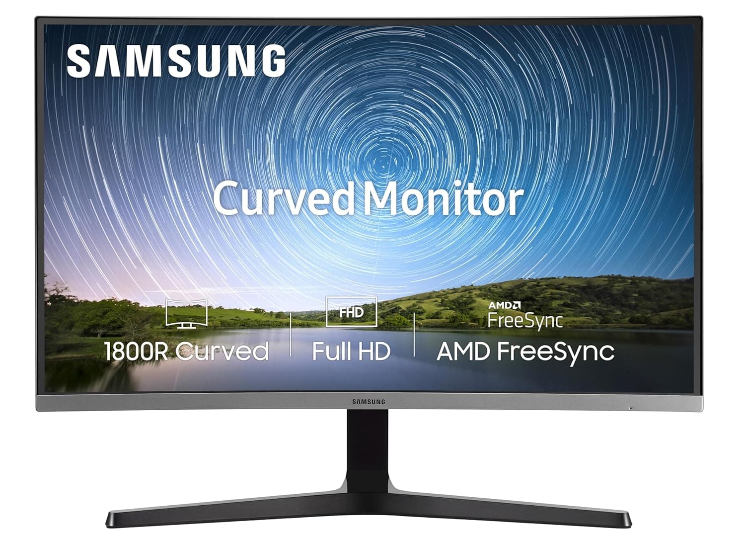 Samsung 27-Inch(68.5cm) FHD, 1800R Curved 1,920 X 1,080 LED at ₹6168 – Amazon