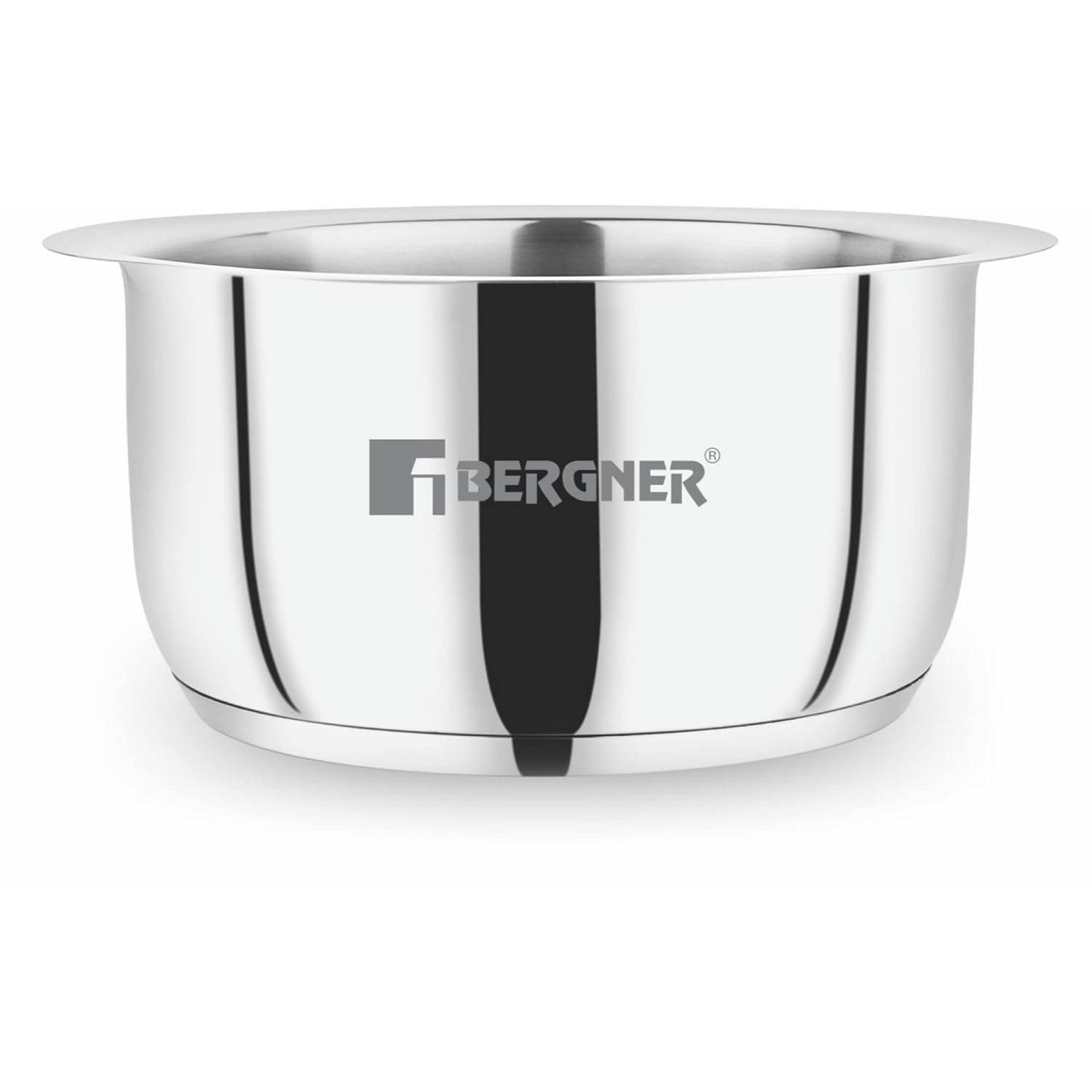 BERGNER Eternity Stainless Steel Tope With Induction Compatible (2.85 Liter, Silver),Non-Stick at ₹387 – Amazon