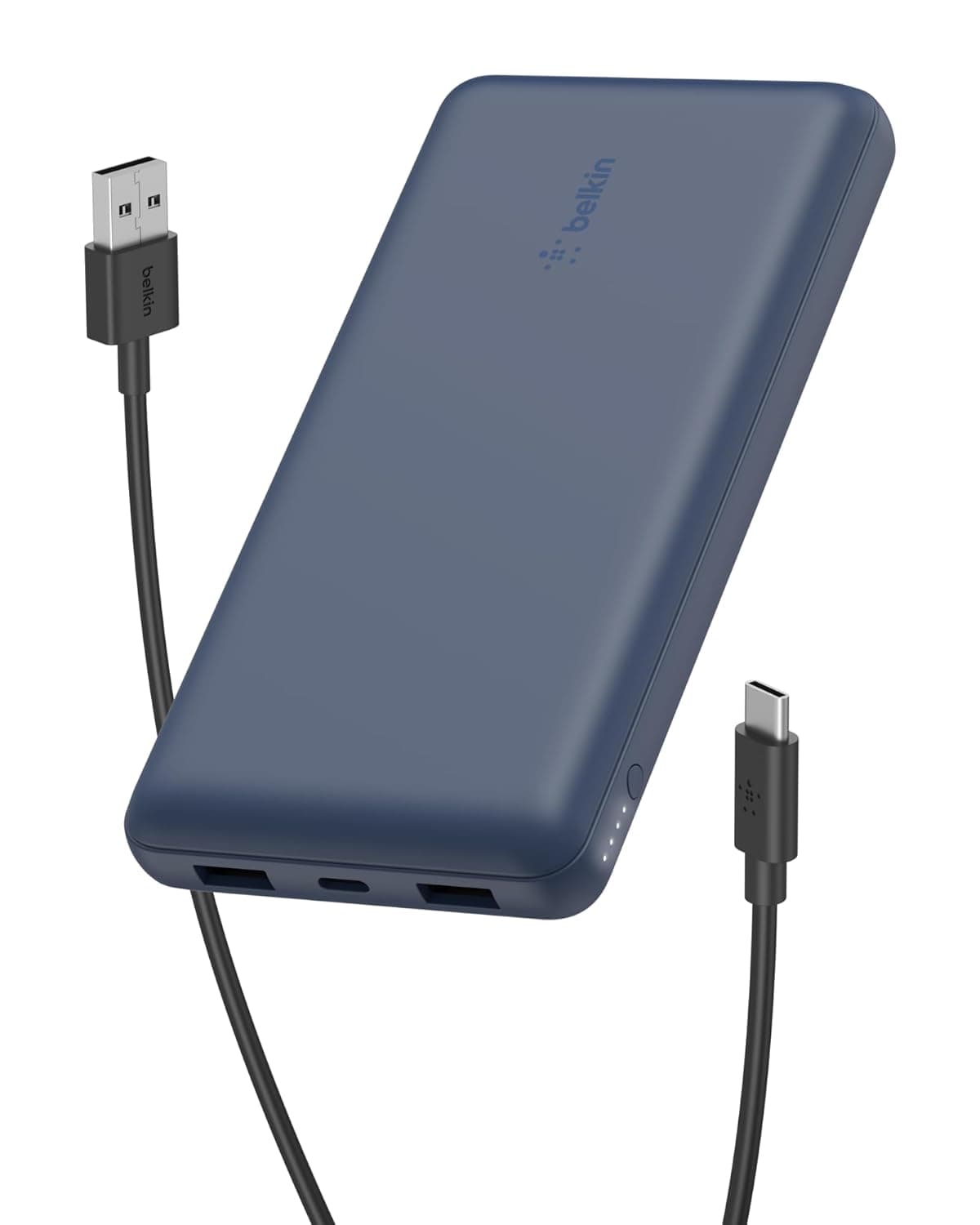 Belkin 20000 mAh Power Bank | Super Fast Charging | USB-C PD Port | 15W Charging for iPhone Series (16, 16 Pro Max), Samsung Galaxy, Google at ₹1499 – Amazon