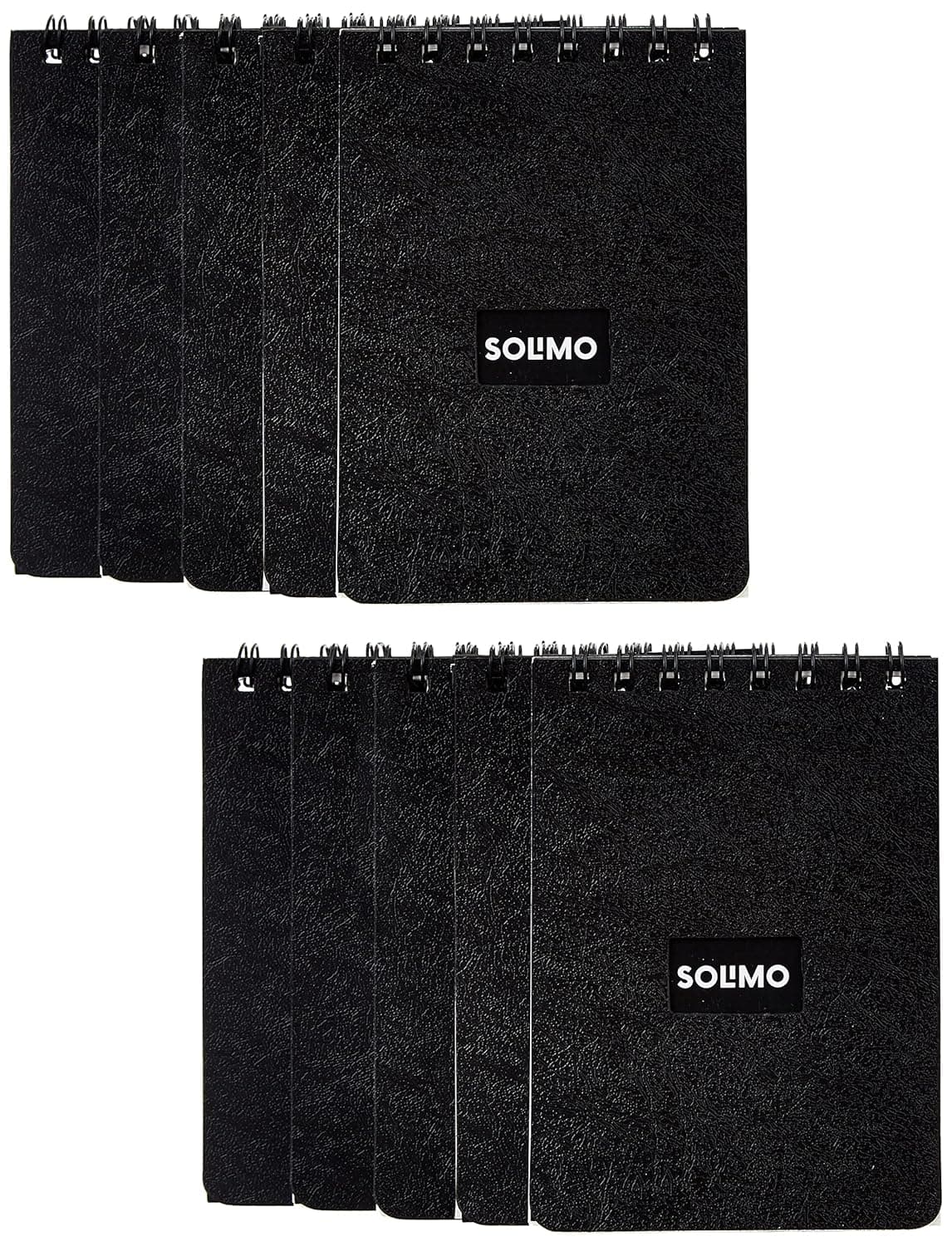 Solimo Wirebound Pocket Size Notebook, A7 Size, 90 Pages,Single Ruled, 70 GSM Paper at ₹113 – Amazon
