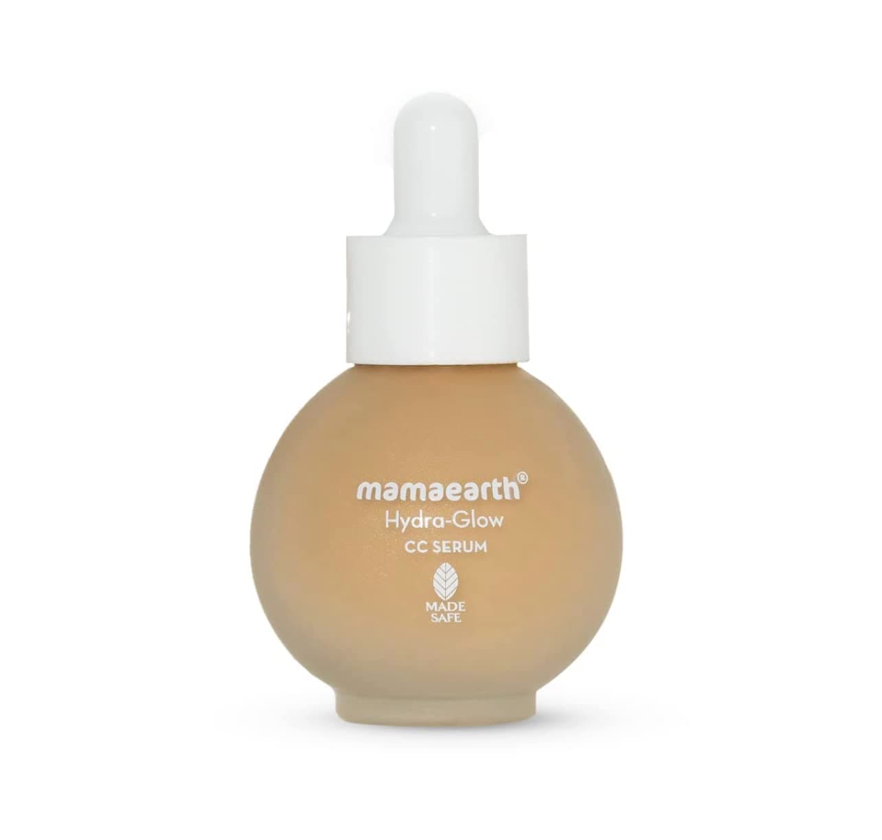 Mamaearth Hydra-Glow CC Serum with Vitamin C & Hyaluronic Ac at ₹265 – Amazon