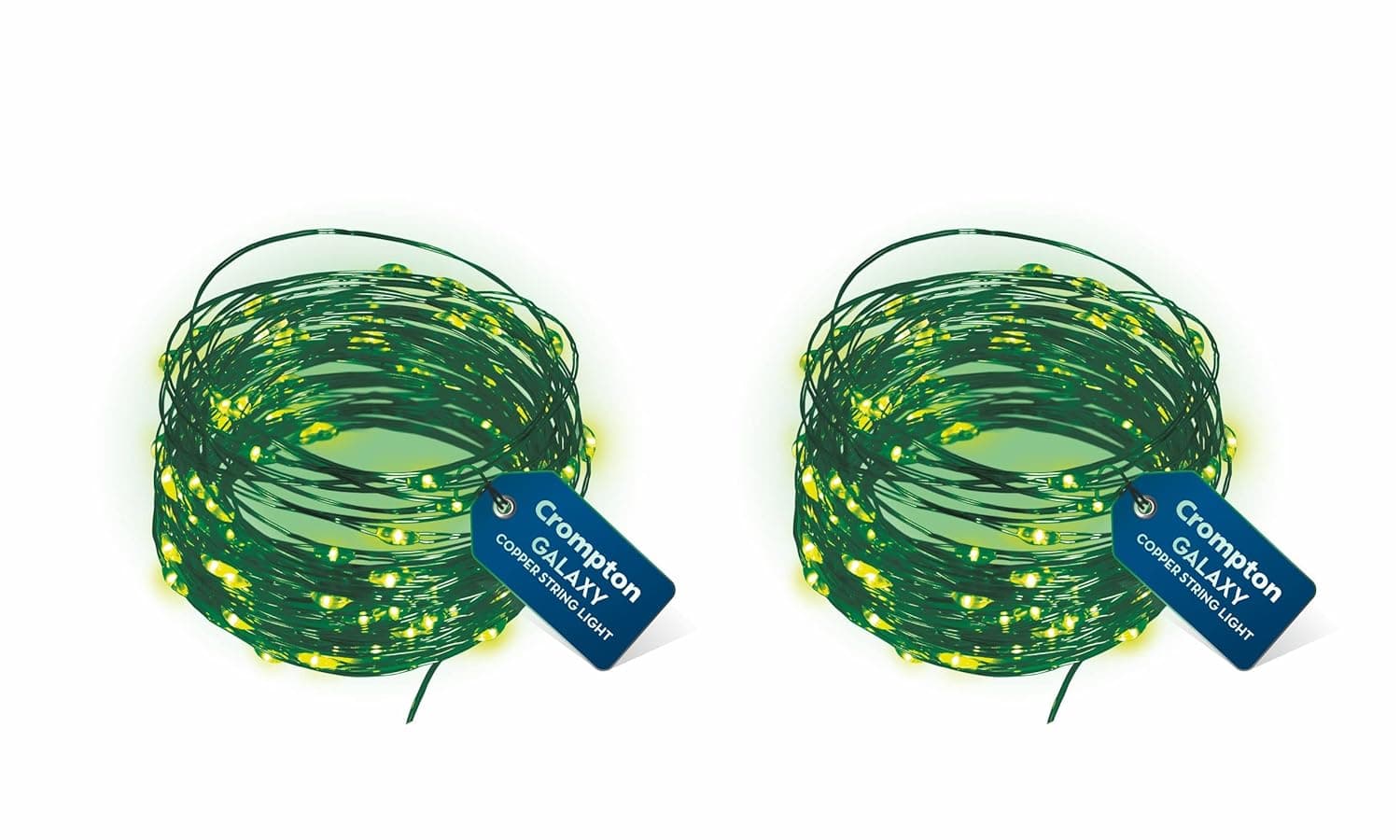 Crompton Galaxy Decoration Copper USB Powered String Fairy L at ₹165 – Amazon