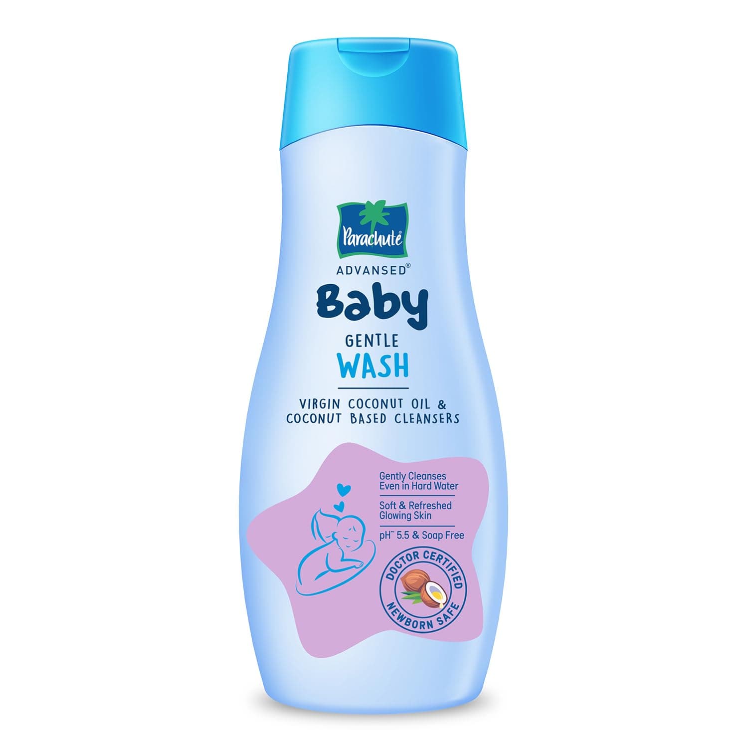 Parachute Advansed Baby Gentle Wash for New Born | Enriched with Virgin Coconut Oil | Gently cleanses in Hard water | Doctor certified | 410 at ₹280 – Amazon