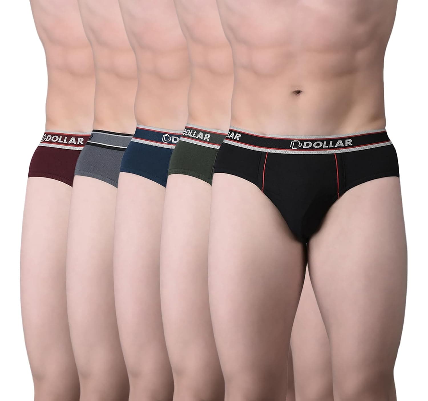 Dollar Bigboss Men's Solid Cotton Brief (Colour May Vary) at ₹287 – Amazon
