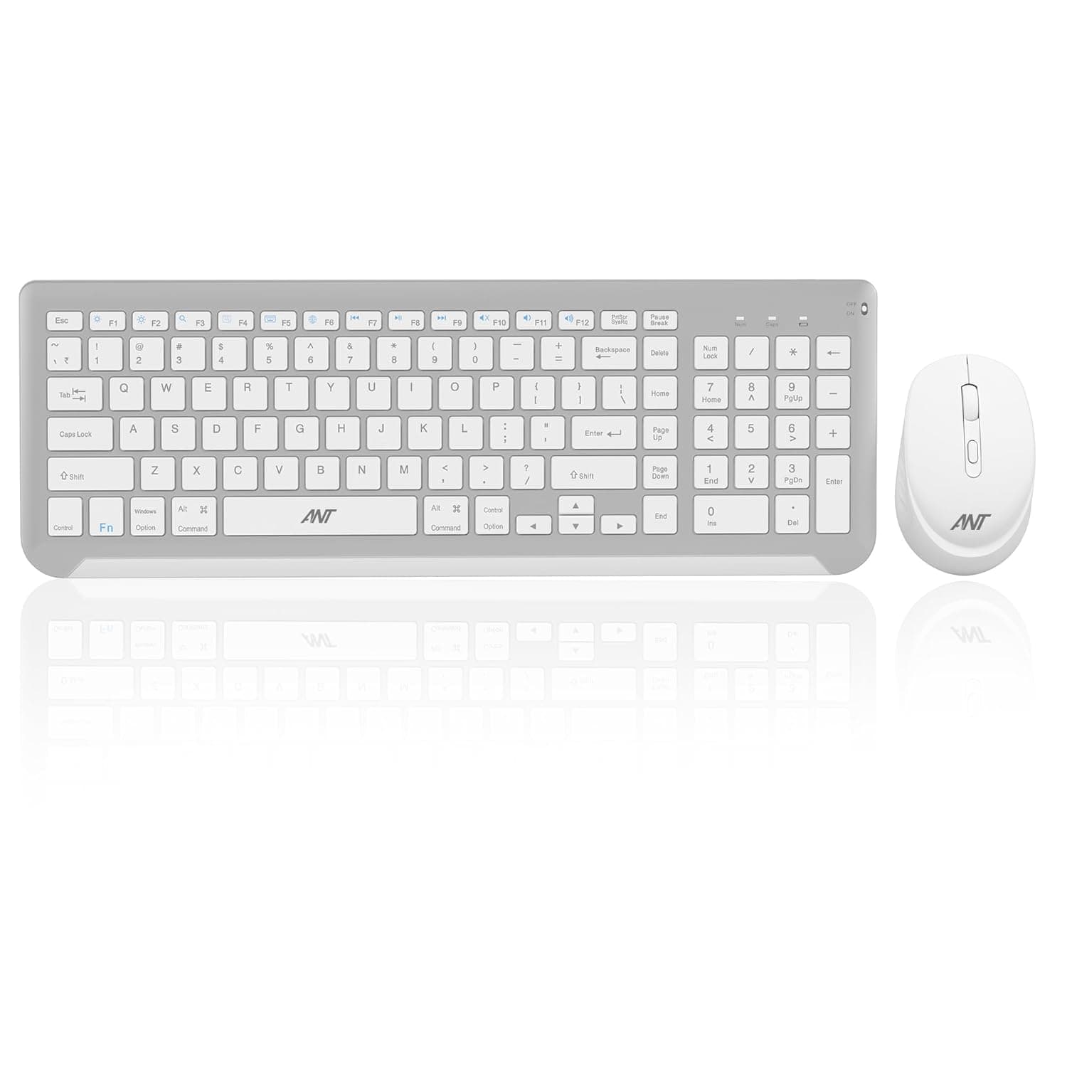 Ant WK250 Nano Wireless USB Keyboard and Mouse combo 105 Key at ₹599 – Amazon