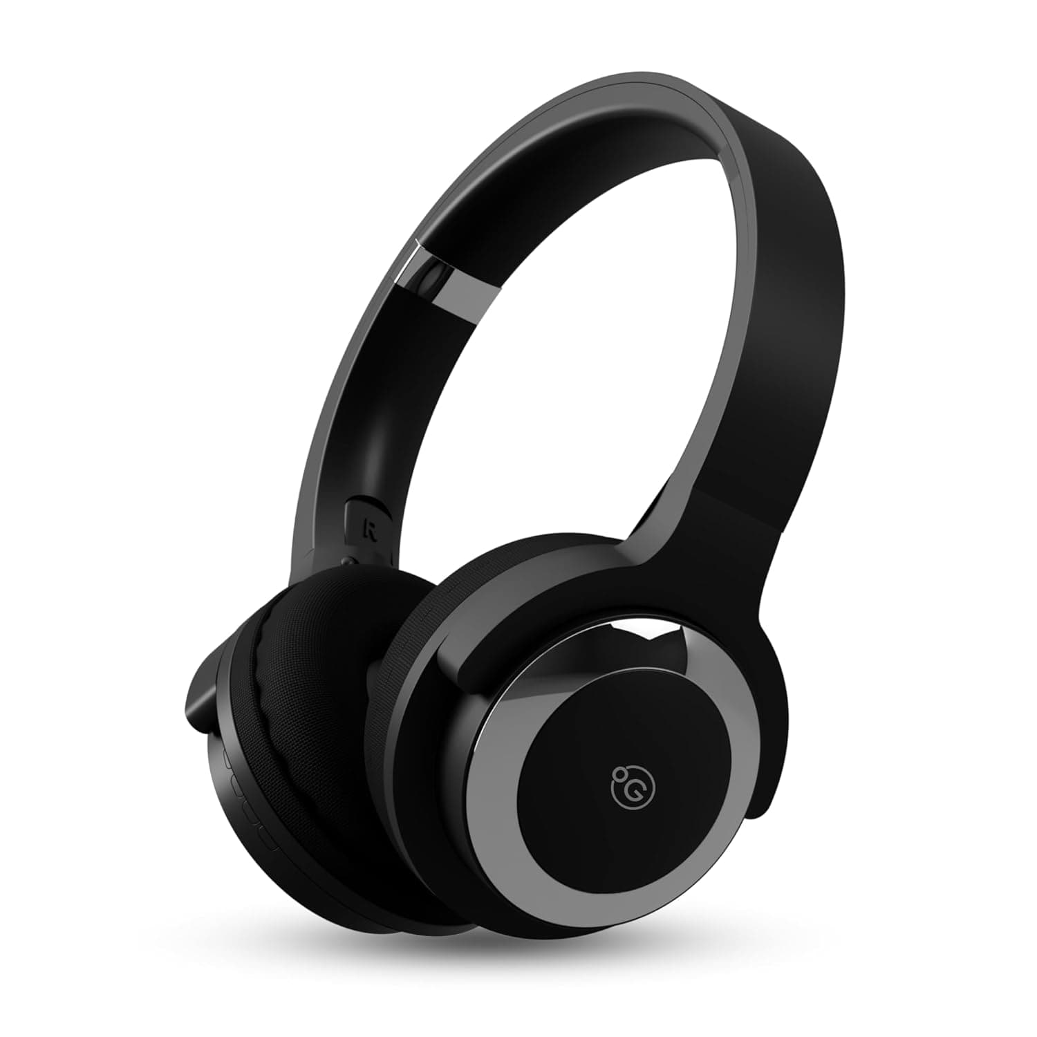 OOGE Echo 100 Wireless Bluetooth Headphones (Black), 30H Playtime, 800H Standby Time, 250mAh Battery, Bluetooth 5.3, 10m Range, 1-Year Warra at ₹504 – Amazon
