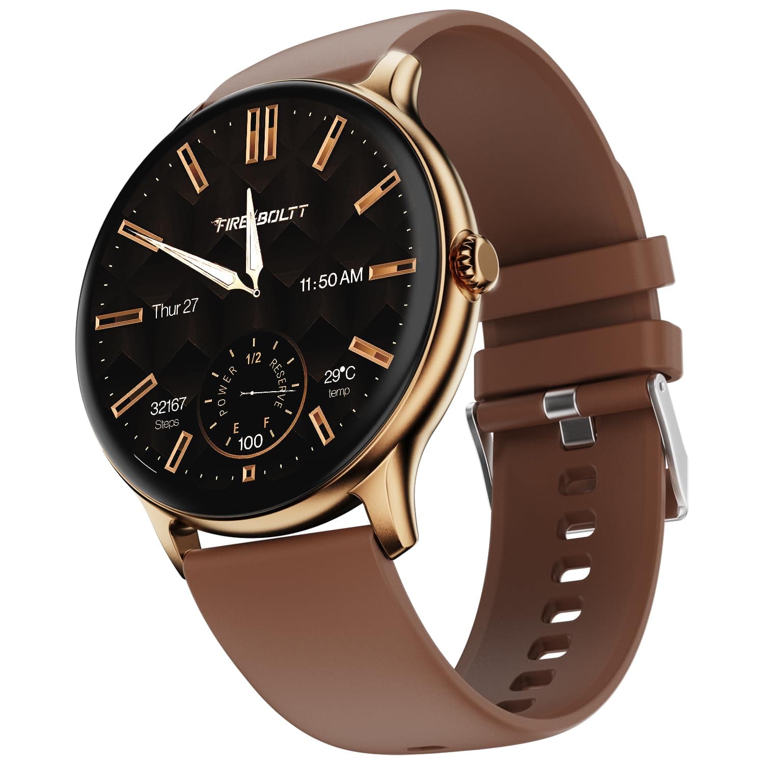 Fire-Boltt Phoenix Pro Round Smart Watch 1.39 HD Display wit at ₹999 – Amazon