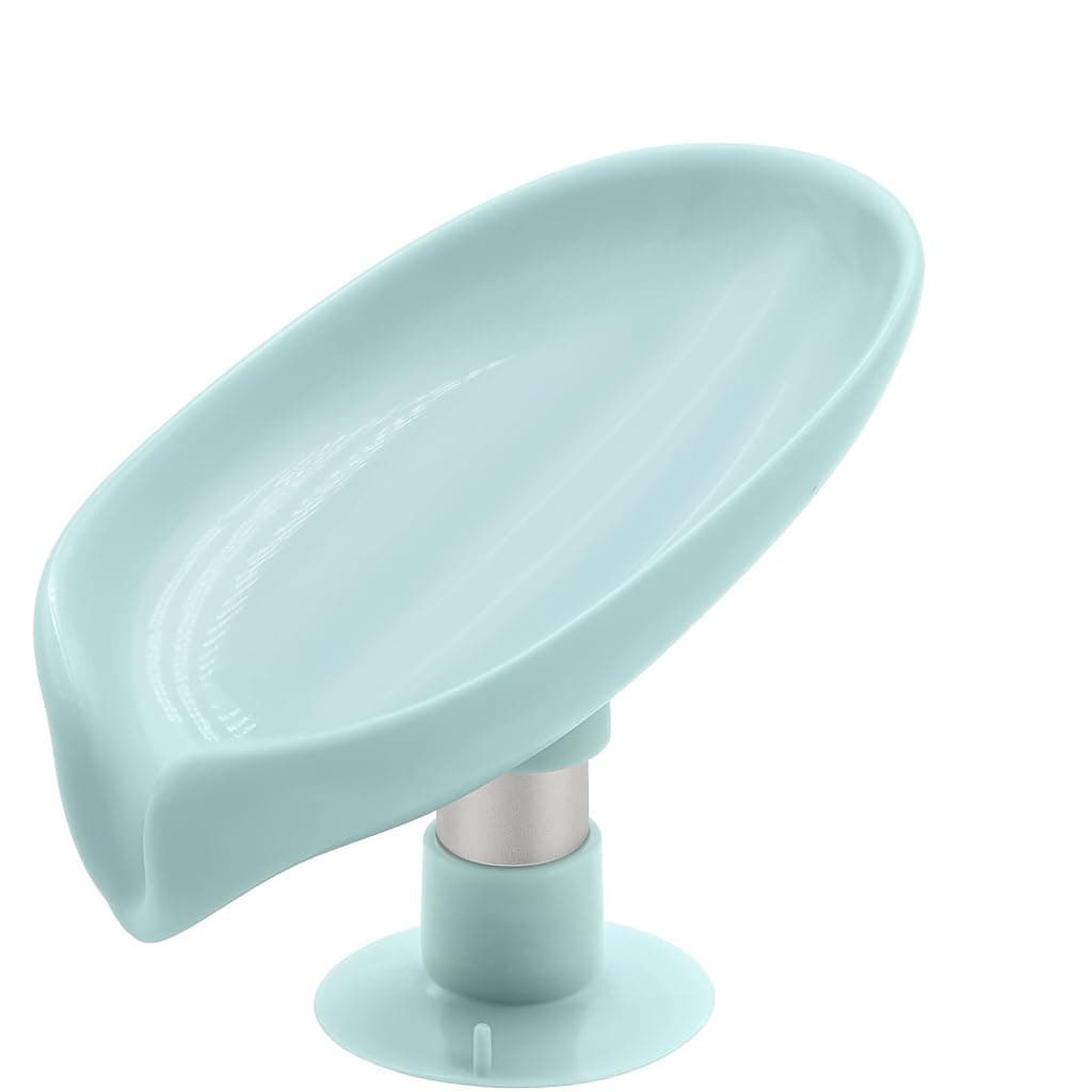 Self-Draining Soap Dish (Set of 1) – Modern Leaf Design with Drainage Holes, Leak-Proof & Durable Plastic for Bathroom or Kitchen Sink, Easy at ₹44 – Amazon
