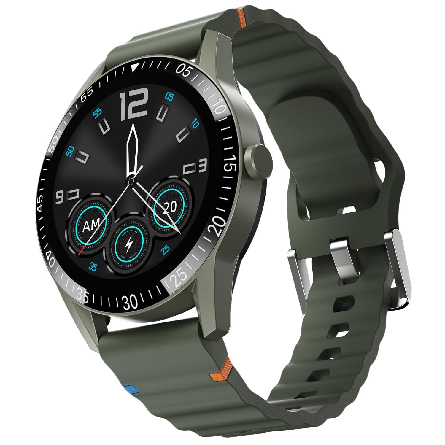 Fire-Boltt Talk Round Smart Watch 1.39″ TFT Display with Bluetooth Calling, Dual Button, Voice Assistance, SPO₂ & Heart Rate Monitor, 120+ S at ₹1099 – Amazon