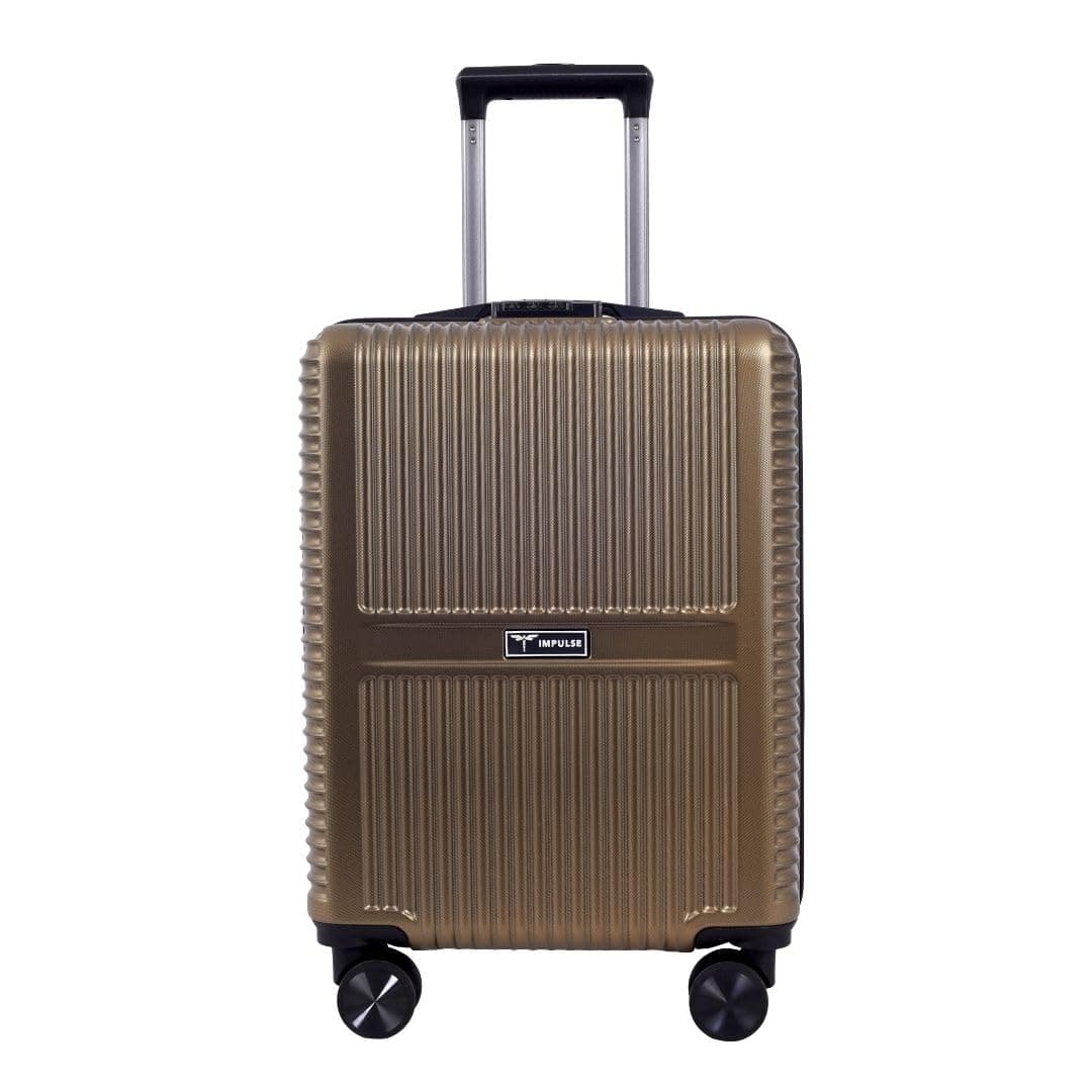 Impulse Urban Polycarbonate (PC) Trolley Bag for Travel Small Cabin Check in, Luggage Bag Travel Hard Case with 8 Wheels 360 Degree Wheeling at ₹1371 – Amazon