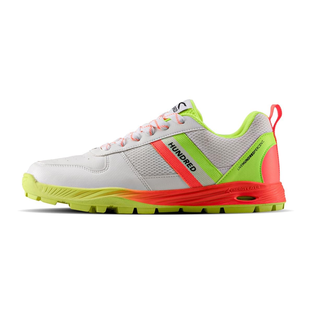 Hundred PitchStrike Cricket Shoes | Multi-Surface Grip with TerraSpike Outsole | Energy Layer Midsole for Cushioning and Support | Lightweig at ₹592 – Amazon