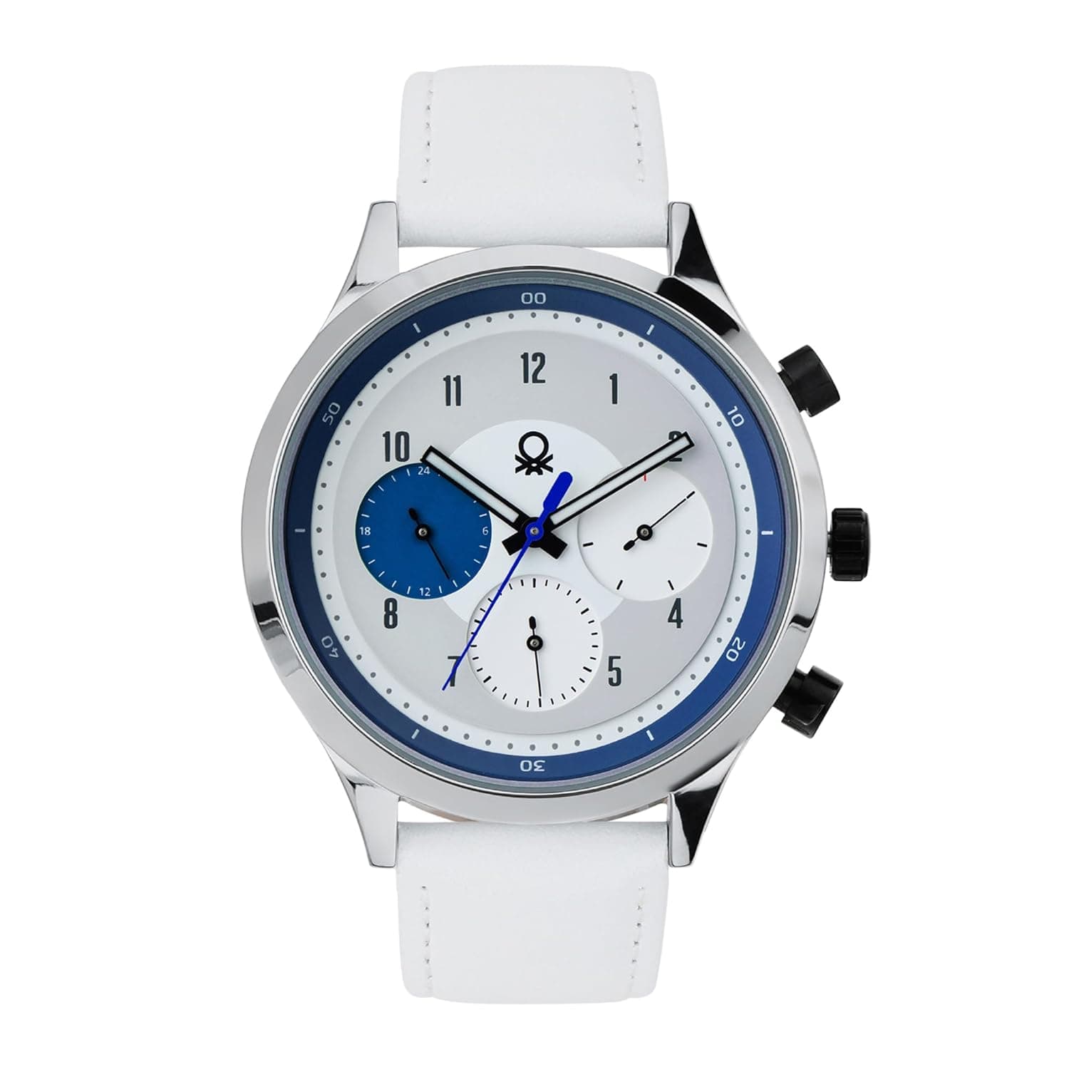 United Colors of Benetton Two Tone Round Dial Analog Men's Watch - UWUCG0006 at ₹1518 – Amazon