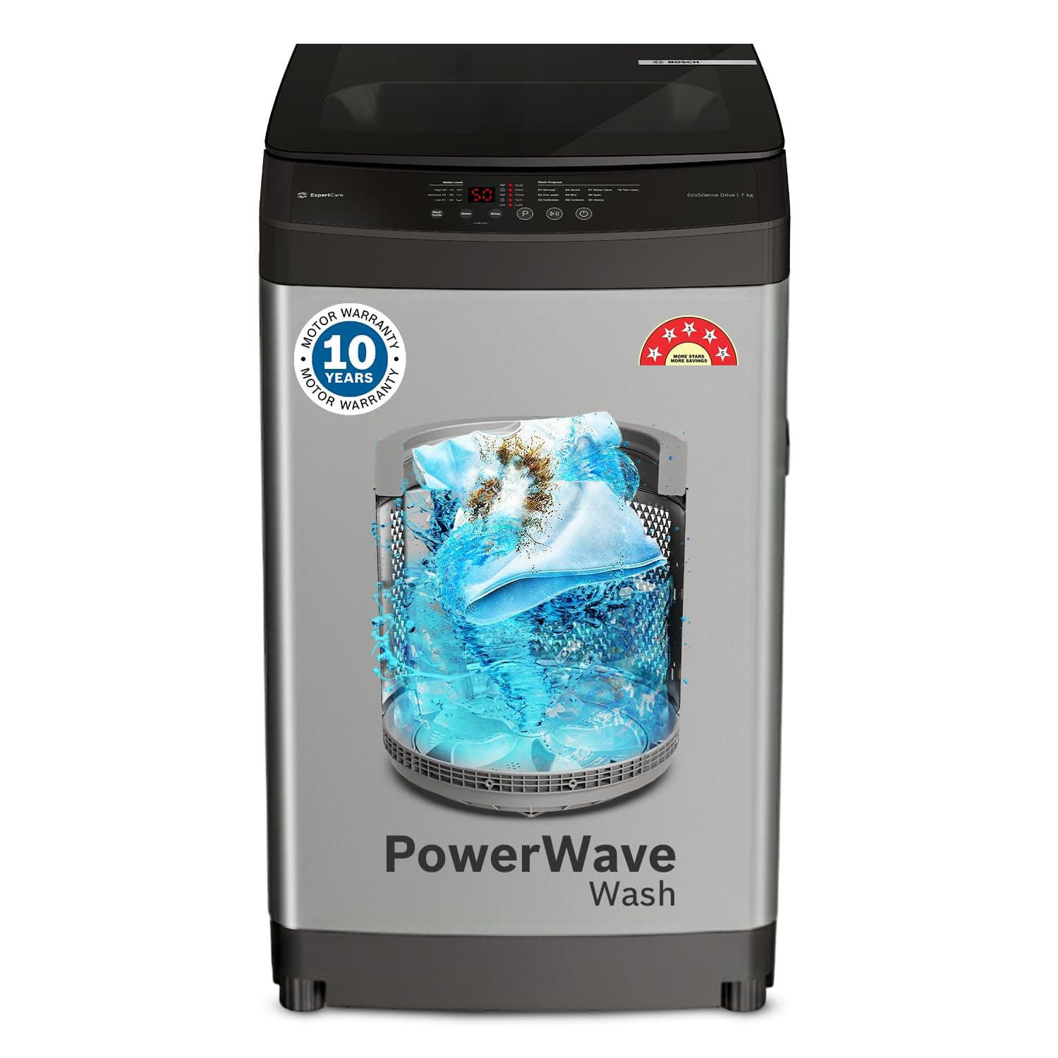 Bosch 7 kg 5 Star Fully Automatic Top Load Washing Machine at 15,227/- – Amazon