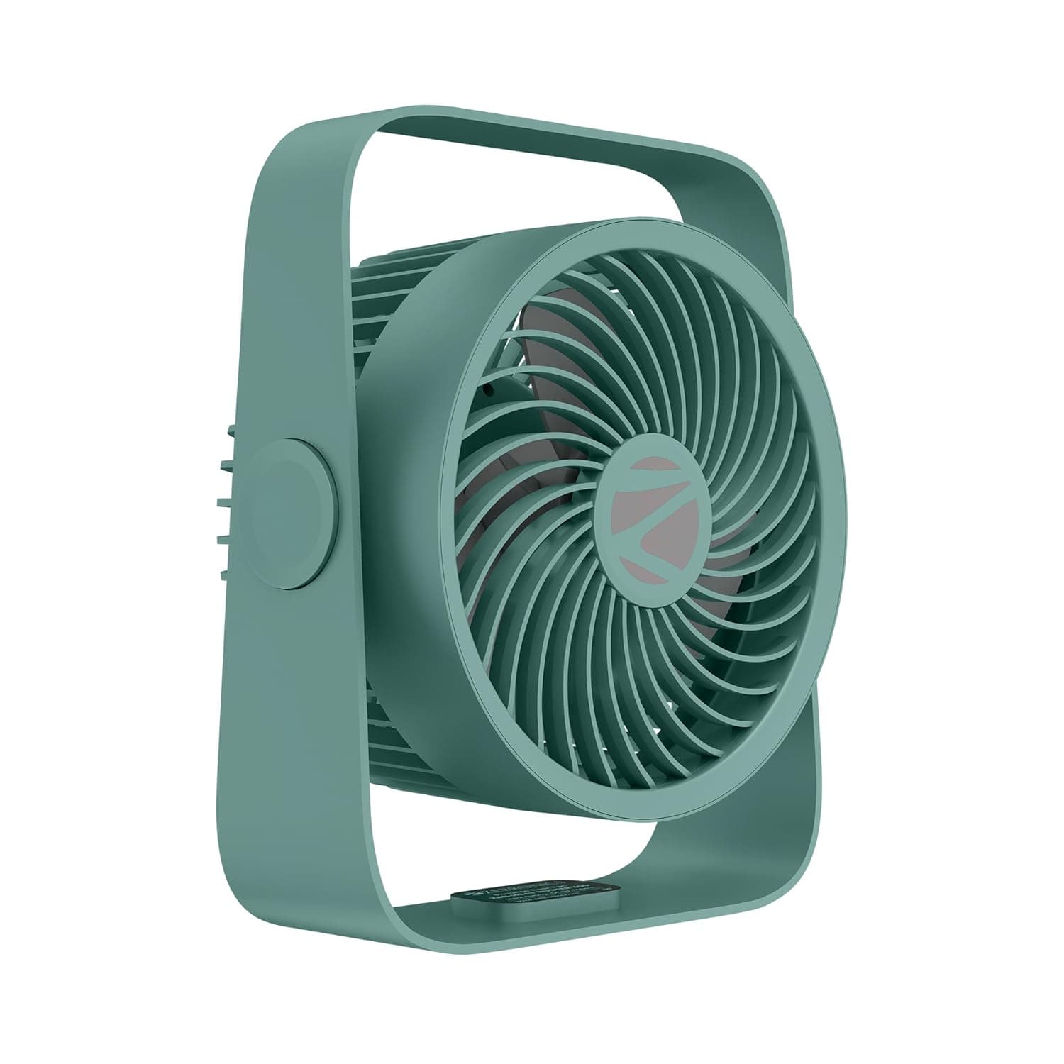 Zebronics Heat Buster 300, Portable Desk Fan, Upto 13h Backup, 3600mAh Rechargeable Battery, 360° Rotatable fan, 4 Speed + 1 Breeze Mode, Wa at ₹999 – Amazon