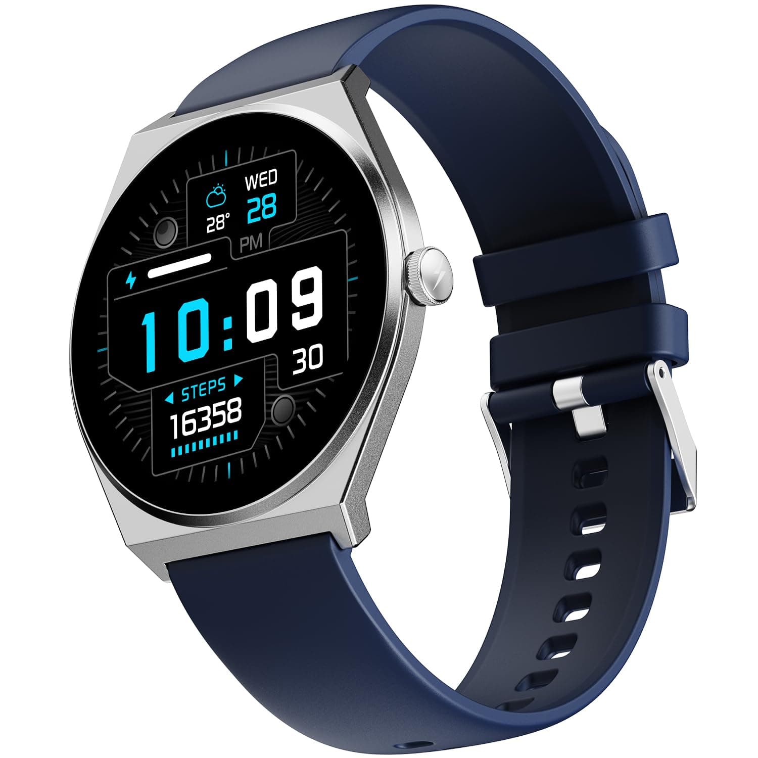 Fire-Boltt Phoenix Nova Smartwatch 1.43” Slim Super AMOLED Display, 466x466 Pixel Always-On Display, Bluetooth Calling, Health Tracker for M at ₹1499 – Amazon