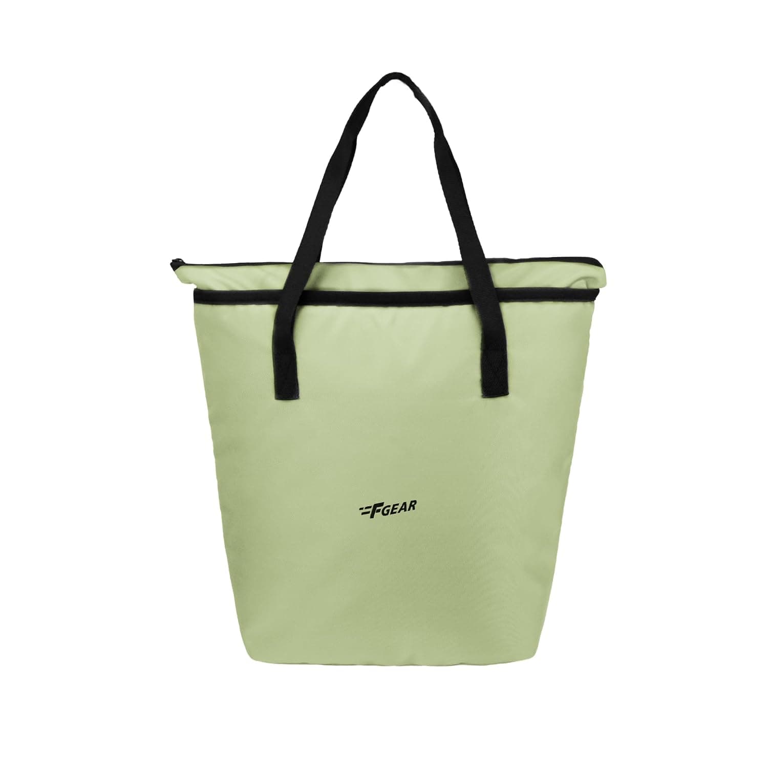 F Gear Flex Quite Green Tote Bag for Women|Handbag with 1 Spacious Compartment & Inside 2 Pockets|Zip Closure, Premium Finish|Lightweight & at ₹159 – Amazon