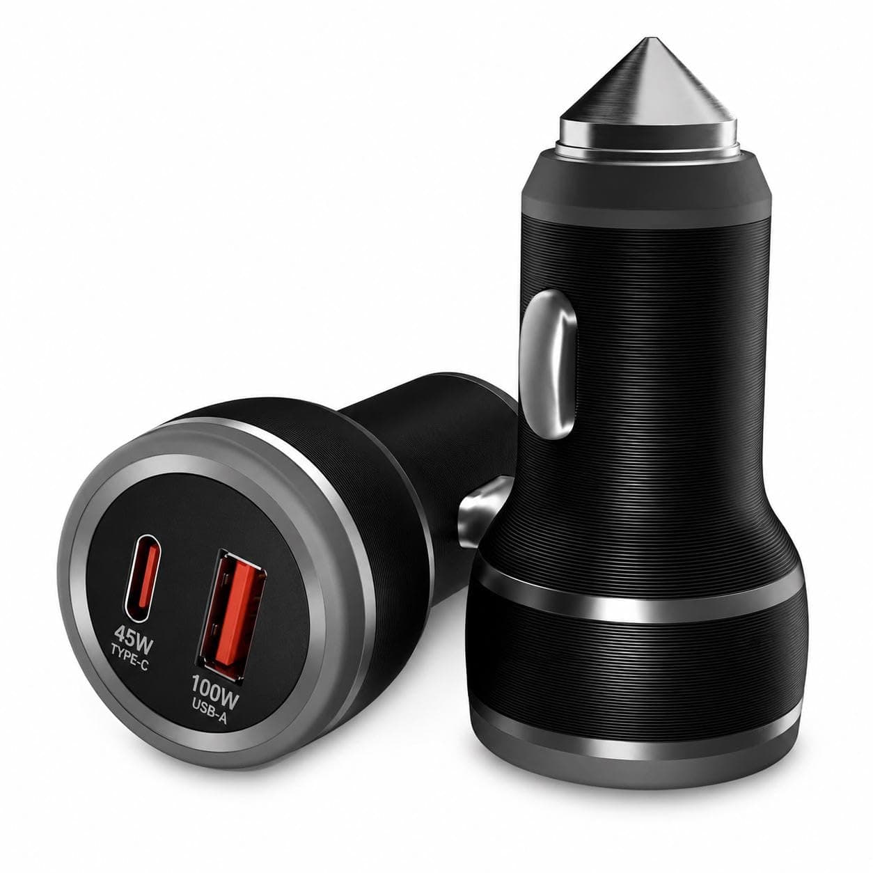 Ailkin 145W Dual Output Car Charger Fast Charging with Type-C PD (45W) & USB(100W), Charging Adapter Compatible with Cars for iPhone 17/16/1 at ₹449 – Amazon
