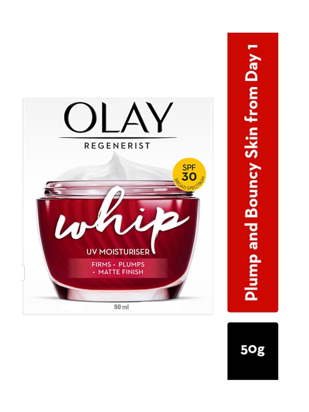 Olay Regenerist Whip Cream SPF30 50ml at ₹799 (60% Off) – Myntra