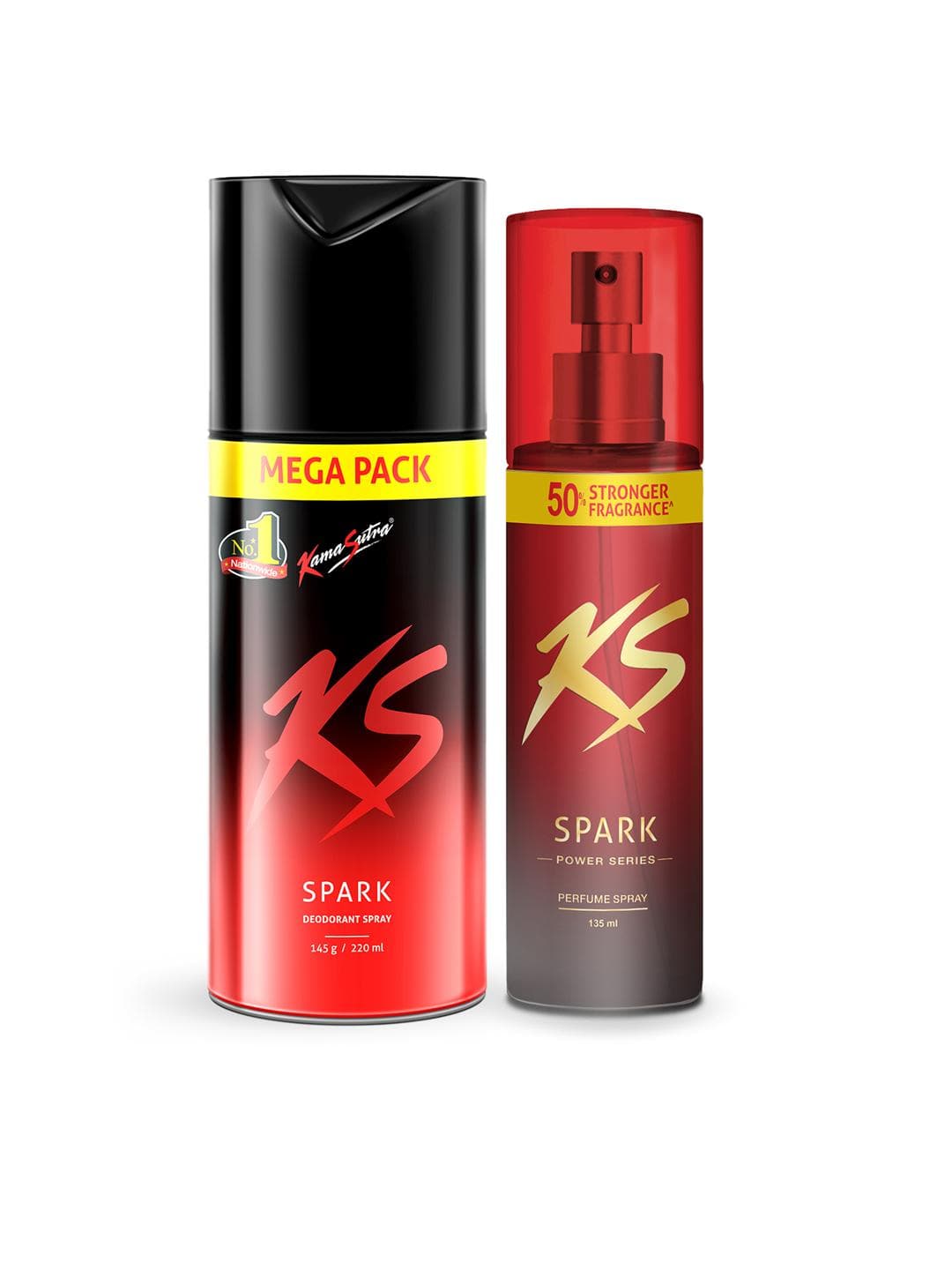 KamaSutra Set of 2 Deodorant Spray (Spark Power Series)