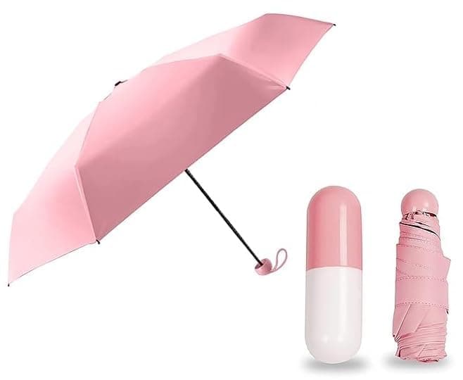 NJK PURNASHAKTI Capsule Case Foldable Travel Umbrella