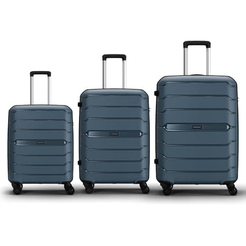 Aristocrat Liberty 3-Piece Trolley Bag Set at Rs.3799 (85% Off) - Amazon