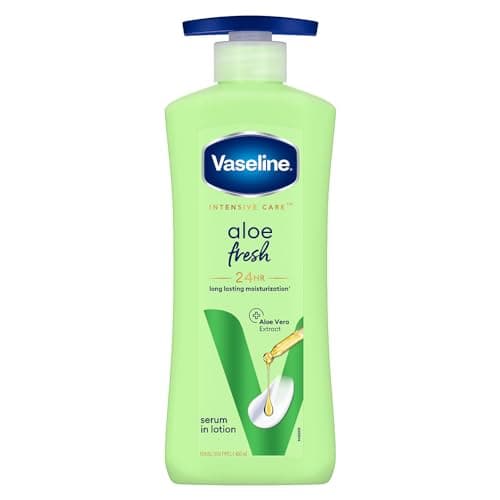 Vaseline Aloe Fresh Body Lotion,24 HR Long Lasting Moisturisation with Aloe Vera extract and Menthol 400ml Rs.300 @ Amazon at ₹300 (52% Off) – Amazon