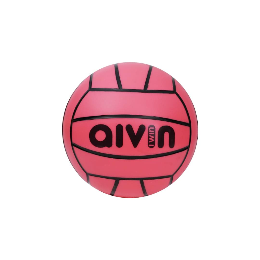 Aivin Home-Play Volleyball β Grooved Grip PVC, All-Surface (Neon Pink)