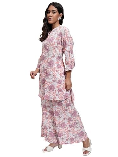 Vishudh Women's Co-ord Set | Trendy Matching Set for Casual & Chic Looks | Stylish Top & Bottom Co-ord for Women at ₹542 – Amazon