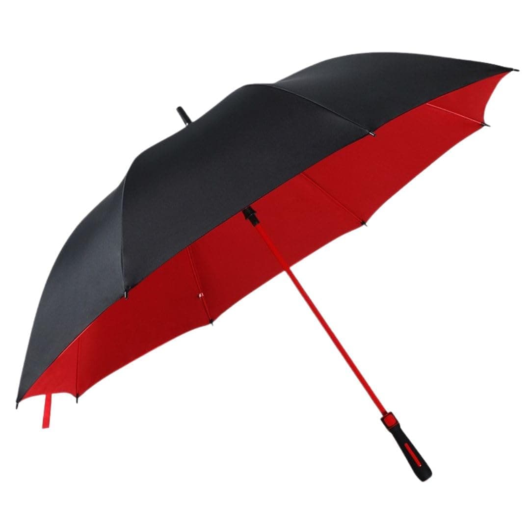 Golf 54 Inch Umbrella for Men Big Size with Fiberglass Shaft, One-Click Auto Open Big Umbrella for Rainy Days & UV Protection - Ideal for 2-3 People at ₹489 (67% Off) – Amazon