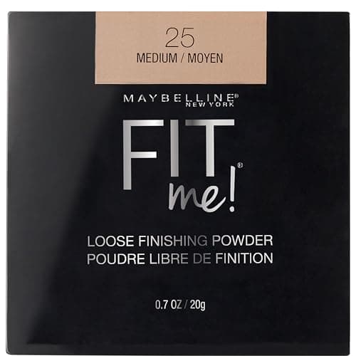 Maybelline New York Fit Me Loose Finishing Powder, Silky and Lightweight, Natural-looking beautiful skin, Quick blendable skin-friendly flaw at ₹378 – Amazon