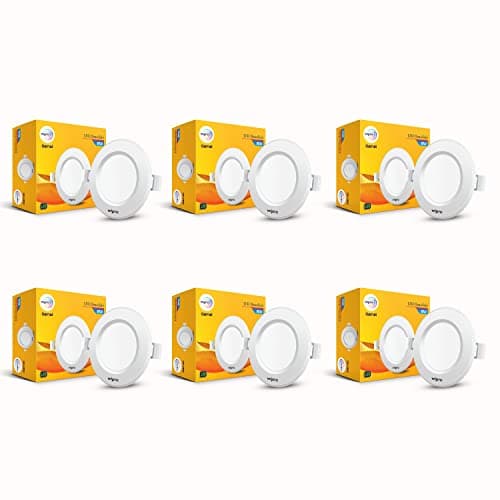 wipro Garnet 8W Round Downlight with Junction Box at ₹828 (61% Off) – Amazon