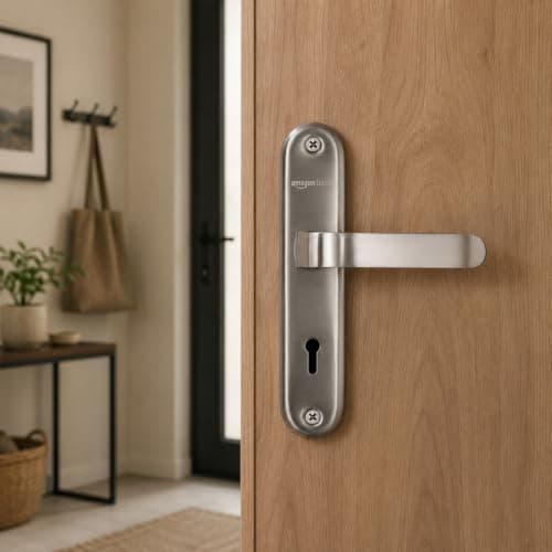 Amazon Basics Mortise Door Lock Handle Set at Rs.1099 (63% Off) - Amazon