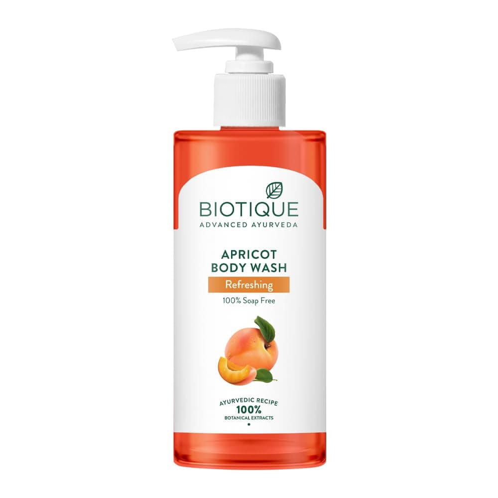 Biotique Apricot Refreshing Body Wash, 300ml