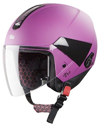 Steelbird SBH-5 VIC Open Face Helmet Med Purple, Size: XXXS(47-48 cm) at ₹939 (35% Off) – Amazon