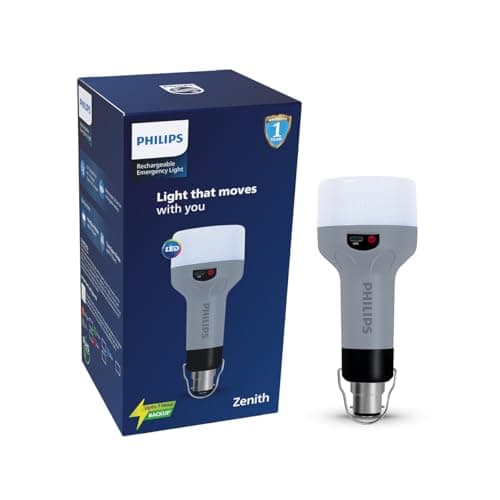 Philips Zenith 9W Portable Emergency Torch Light at ₹664 (56% Off) – Amazon