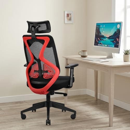IAFA Ergolux High Back Ergonomic Office Chair at ₹4,599 (63% Off) – Amazon