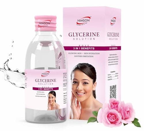 Nimson Pure Glycerine for Skin Care – 50ml | Moisturizes, Heals & Protects Skin | Soothes Irritation | Soft, Glowing Skin | Ideal for Oily & at ₹79 – Amazon