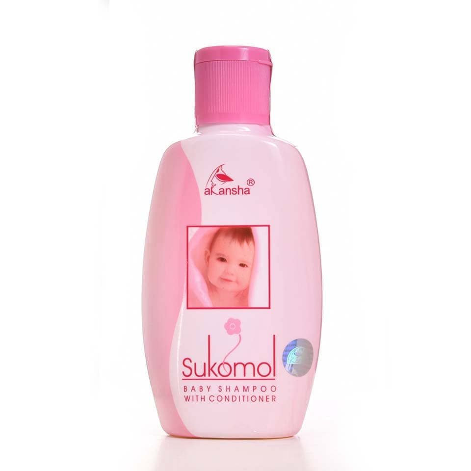 AKANSHA Sukomol Ayurvedic Mild and Gentle Baby Shampoo at βΉ152 (54% Off) β Amazon